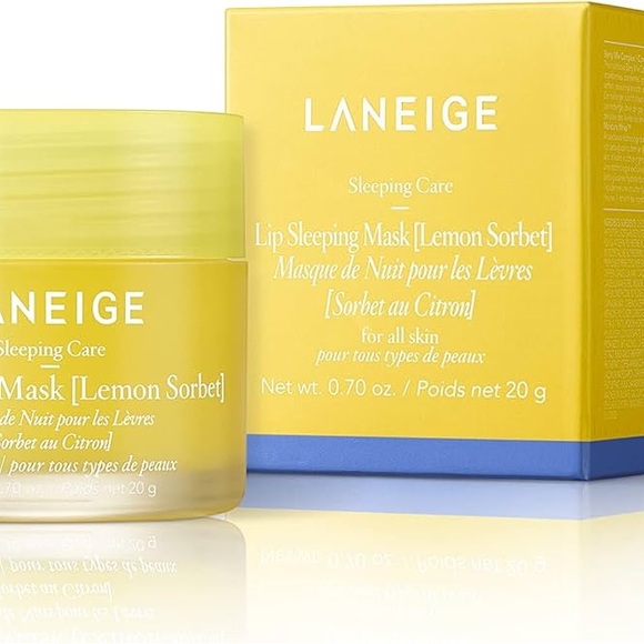 ISO LANEIGE LIP SLEEPING MASK FLAVORS: LEMON SORBET, GINGERSNAP, & PUMPKIN SPICE - Picture 9 of 16